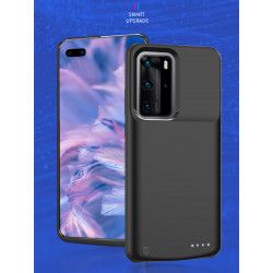 Coque Batterie Chargeur pour "HUAWEI P40" Power Bank 6000mAh Secours Slim (NOIR)