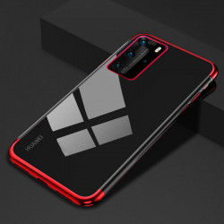 Coque Silicone Bord pour "HUAWEI P40" Bumper Fine Transparente