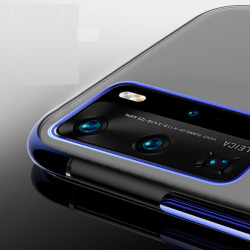 Coque Silicone Bord pour "HUAWEI P40" Bumper Fine Transparente