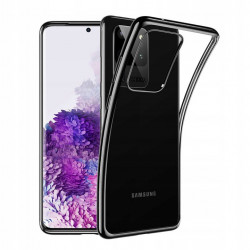 Coque Chrome Silicone SAMSUNG "Galaxy S20 Ultra" Contour Transparente Bumper Protection Gel Souple