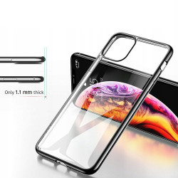 Coque Chrome Silicone pour "HUAWEI Nova 6 SE Contour" Transparente Bumper Protection Gel Souple
