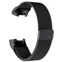 Bracelet en Maille pour FITBIT Charge 3 Taille S 95-103mm Petit Poignet Metal Respirant