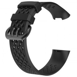 Bracelet Sport pour FITBIT Charge 3 Taille S 95-103mm Petit Poignet Silicone