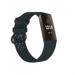 Bracelet Sport pour FITBIT Charge 3 Taille S 95-103mm Petit Poignet Silicone