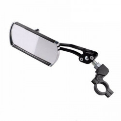 Retroviseurs x2 pour Vélo Metal Miroir Cycliste Guidon VTT Rotatif Reglable Universel