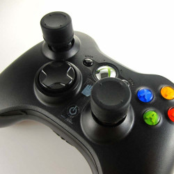 Pack de Protege Joysticks x8 pour Manette Xbox One Silicone Grip Accroche Lot de 8 (NOIR)