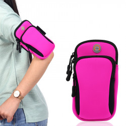 Brassard Sport Sac pour Smartphone Courir Respirant Housse Running Rangement