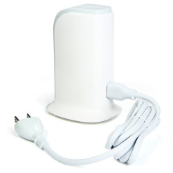 Hub Tour 5 ports USB 2.0 pour Mac et PC Multi-prises Adaptateur (BLANC)