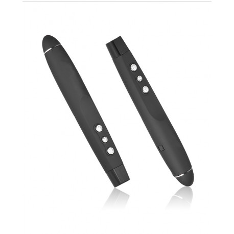 Telecommande USB Power Point Presentation Boutons Pointeur Laser Reunion (NOIR)