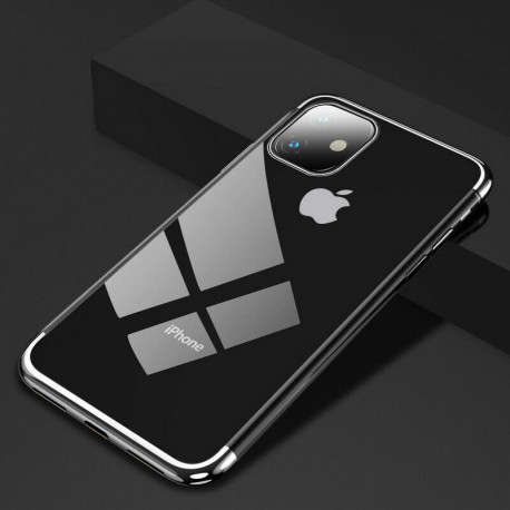 Coque Silicone Bord pour "IPHONE 11" APPLE Bumper Fine Transparente