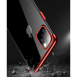 Coque Silicone Bord pour "IPHONE 11 Pro Max" APPLE Bumper Fine Transparente