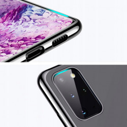 Coque Chrome Silicone pour "SAMSUNG Galaxy S20" Contour Transparente Bumper Protection Gel Souple