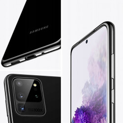 Coque Chrome Silicone SAMSUNG "Galaxy S20 Ultra" Contour Transparente Bumper Protection Gel Souple