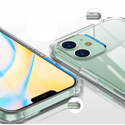 Coque Silicone Anti-Chocs pour "IPHONE 12" Transparente Protection Gel Souple