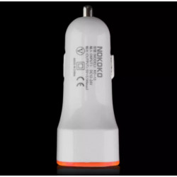 Adaptateur LED Prise Allume Cigare USB pour Smartphone Double 2 Ports Voiture Chargeur Universel