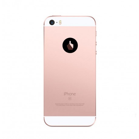 Coque Silicone IPHONE 5/5S/SE Doigt d'honneur Fun APPLE Fuck Main Pomme Transparente Protection Gel Souple