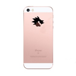 Coque Silicone IPHONE 5/5S/SE Sangoku Fun APPLE Tête Dragon Ball Pomme Cartoon Protection Gel Souple