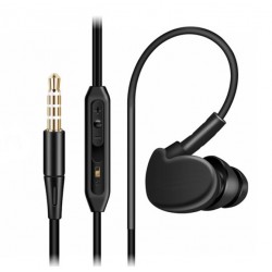 Ecouteurs Sport pour Smartphone avec Micro et Bouton Réglage Son Kit Main Libre INTRA-AURICULAIRE Jack Universel