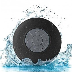 Enceinte Waterproof Bluetooth pour Smartphone Ventouse Haut-Parleur Micro Douche Petite