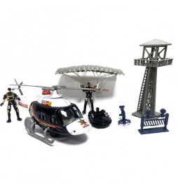 Coffret Police Hélicoptere...