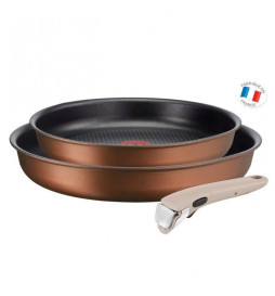 TEFAL L6759103 Lot 2 poeles...